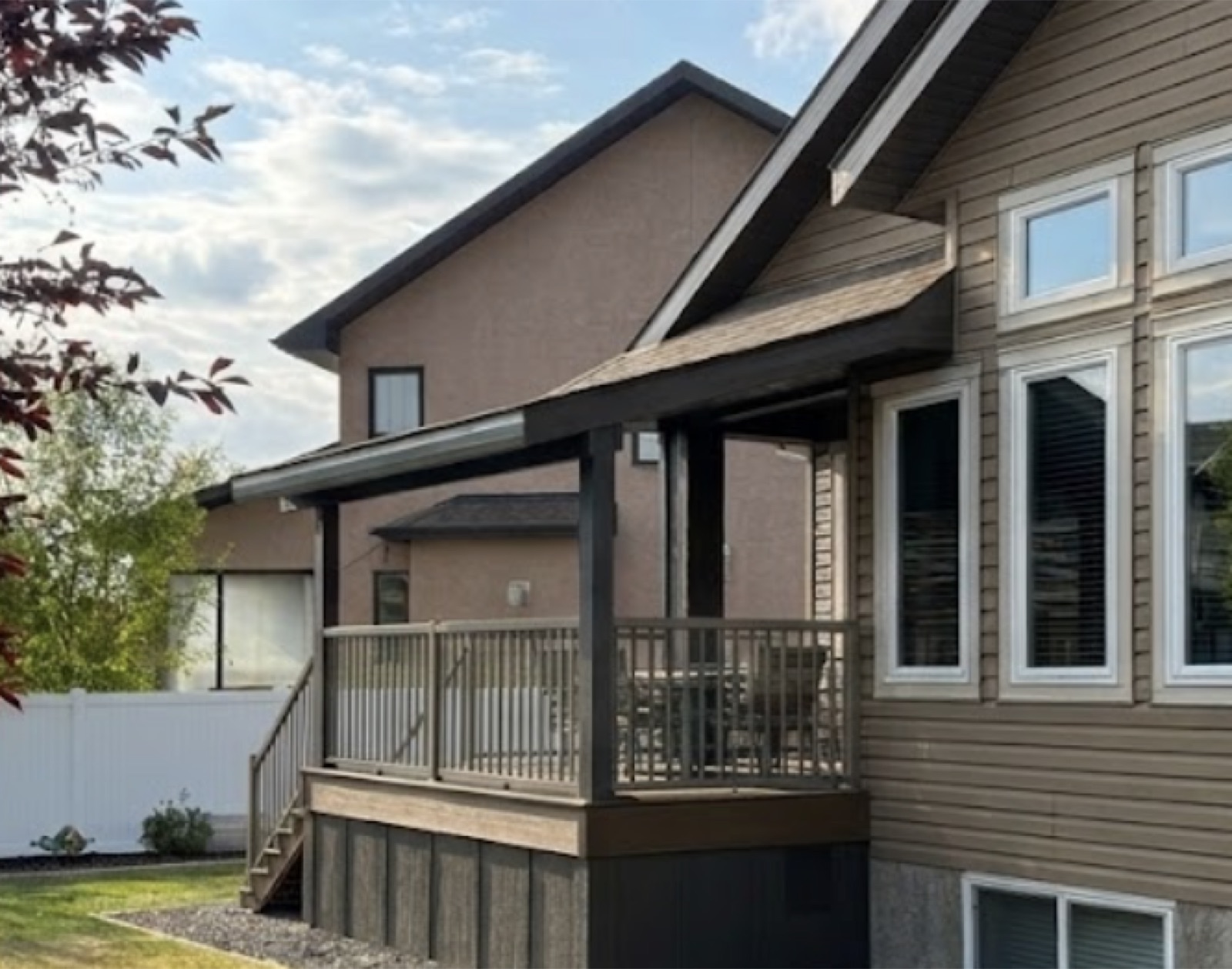 Composite Deck Resurface & Roof Cover